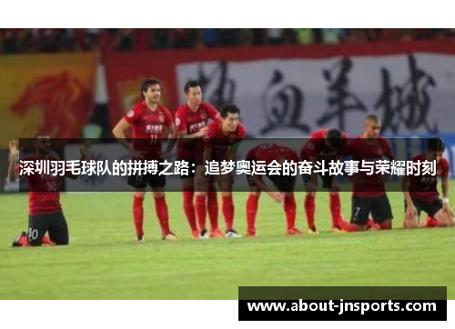 深圳羽毛球队的拼搏之路：追梦奥运会的奋斗故事与荣耀时刻